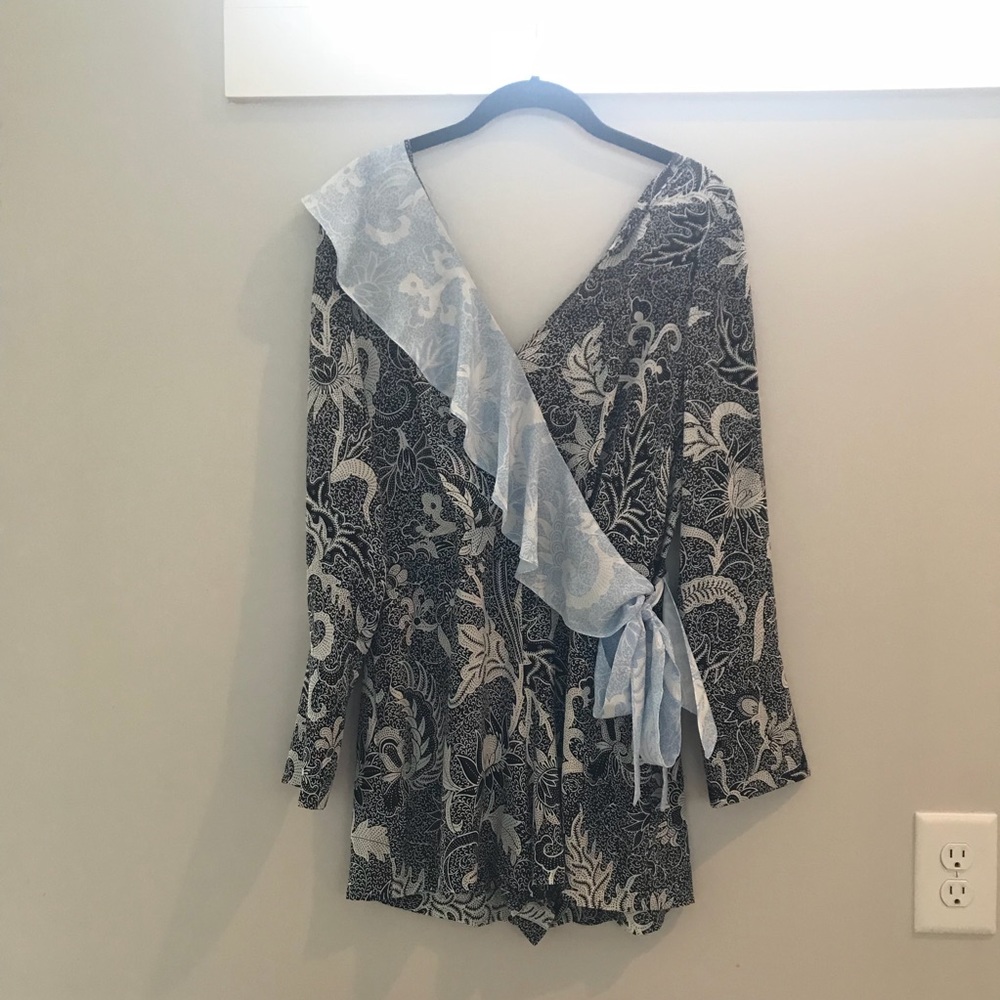 DVF Floral Romper